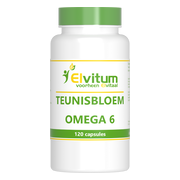 Elvitum Teunisbloem Omega 6 Capsules 120CP