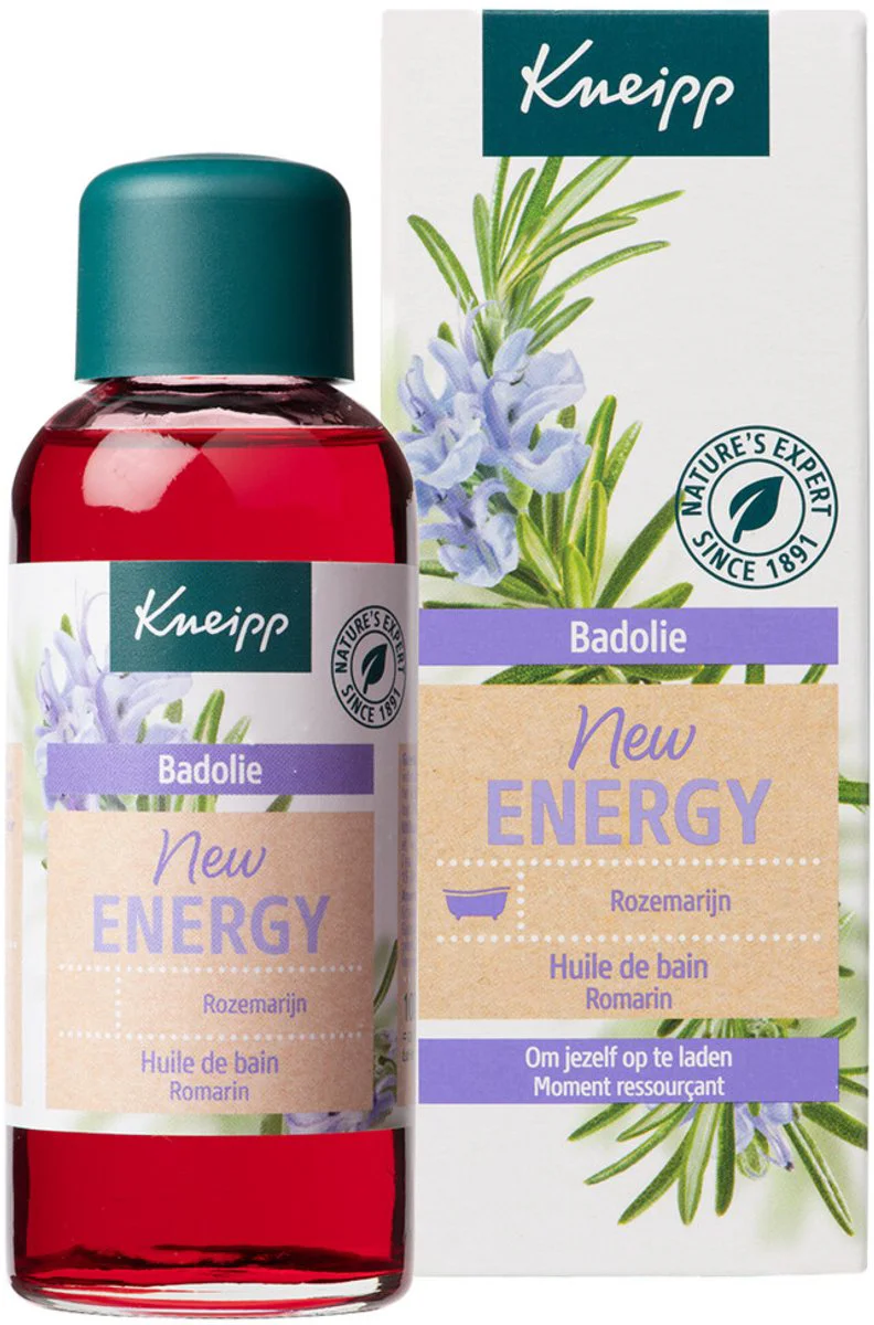 3x Kneipp Badolie New Energy Rozemarijn 100 ml