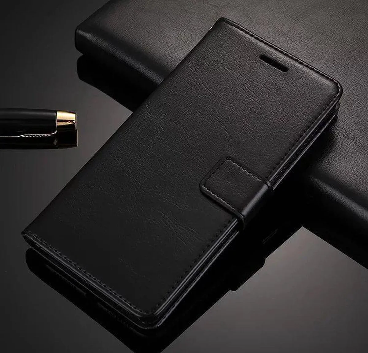 M&S Shop 4U | Samsung Galaxy A50 Bookcase Black