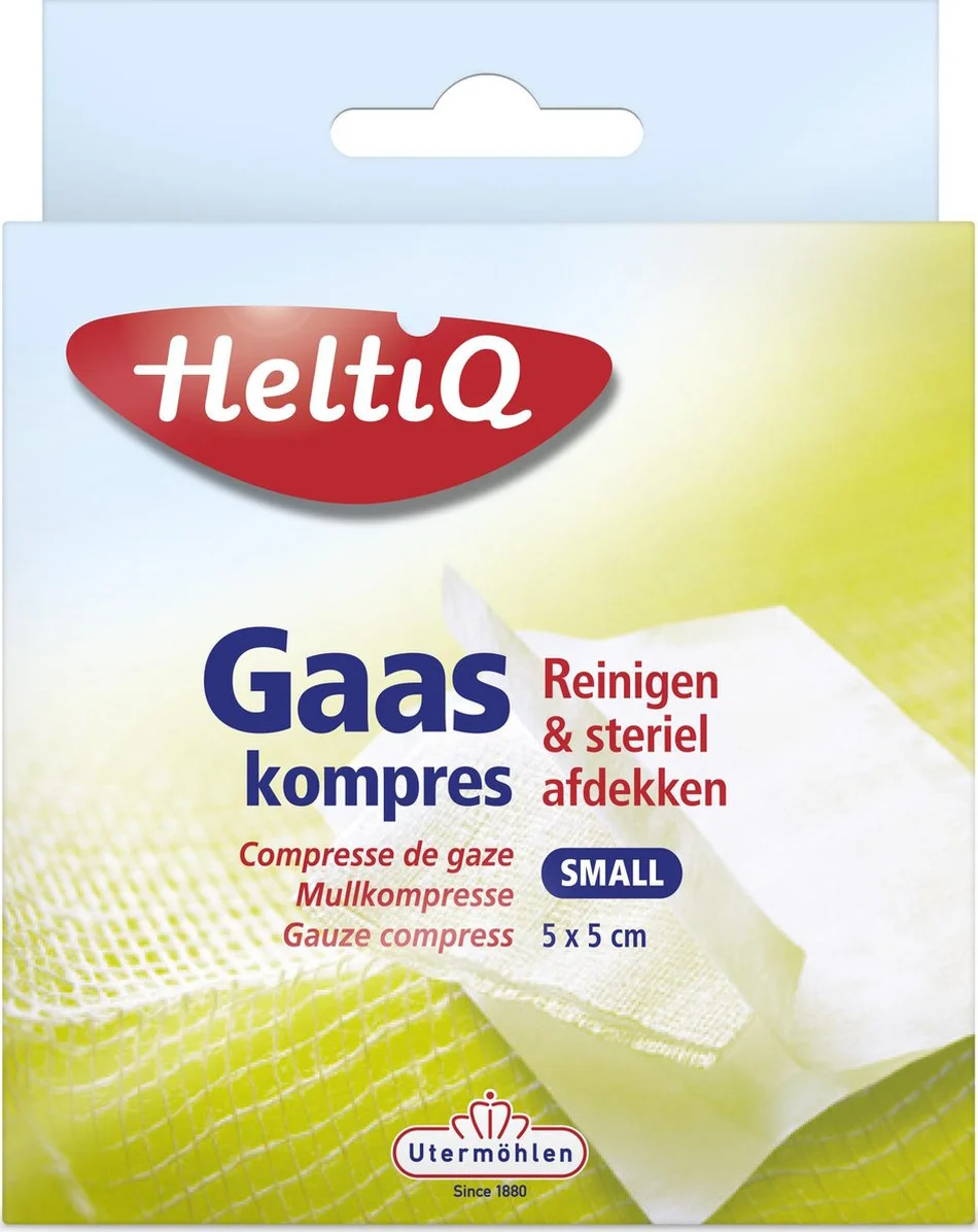 HeltiQ Gaaskompres Small 16ST