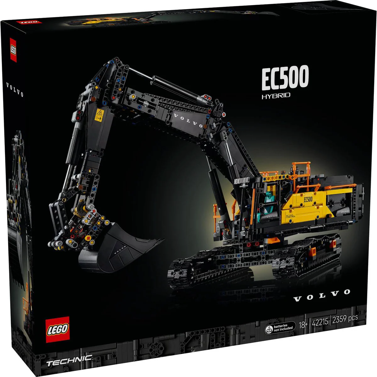 LEGO Technic Volvo EC500 Hybrid Graafmachine 42215