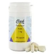 Clark Foliumzuur 1mg Capsules 100VCP