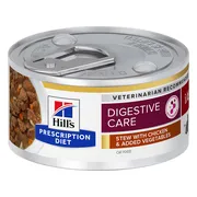 Hill's Prescription Diet i/d Digestive Care Kattenvoer Stoofpotje Kip & Groenten 82 gr