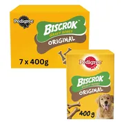 7x Pedigree Biscrok Gravy Bones Hondensnack 400 gr
