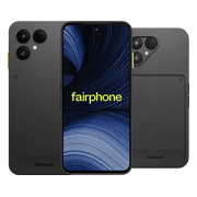 Fairphone 6+ 256GB Zwart 5G + Fairphone 6+ Protective Back Cover Zwart