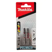 Makita E-03268 Impact Premier Slagschroefbit PH1 x 50 mm 2 stuks