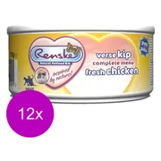 24x Renske Paté Kattenvoer Nat Tonijn 70 gr