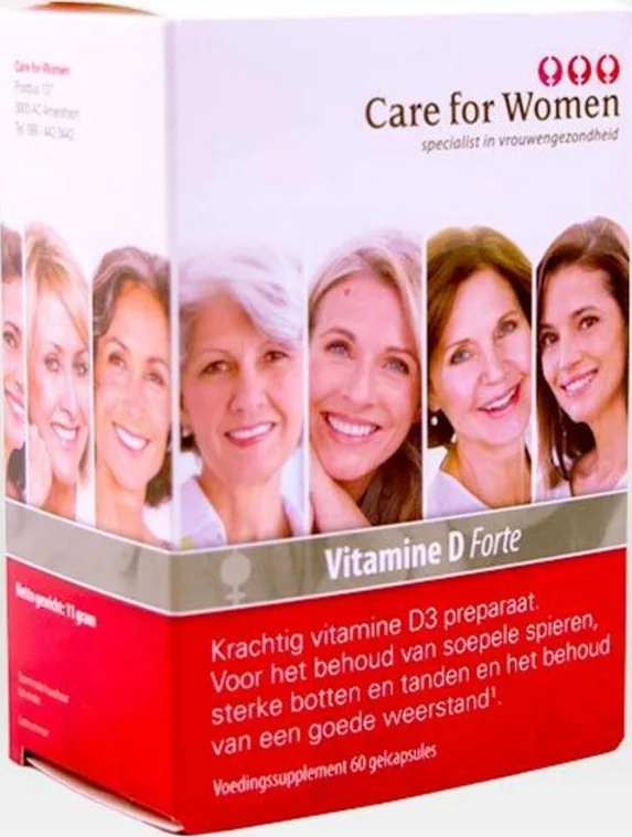 Care For Women Vitamine D Capsules 60CP