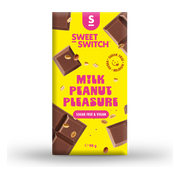 Sweet-Switch Milk Peanut Pleasure Suikervrij 90GR