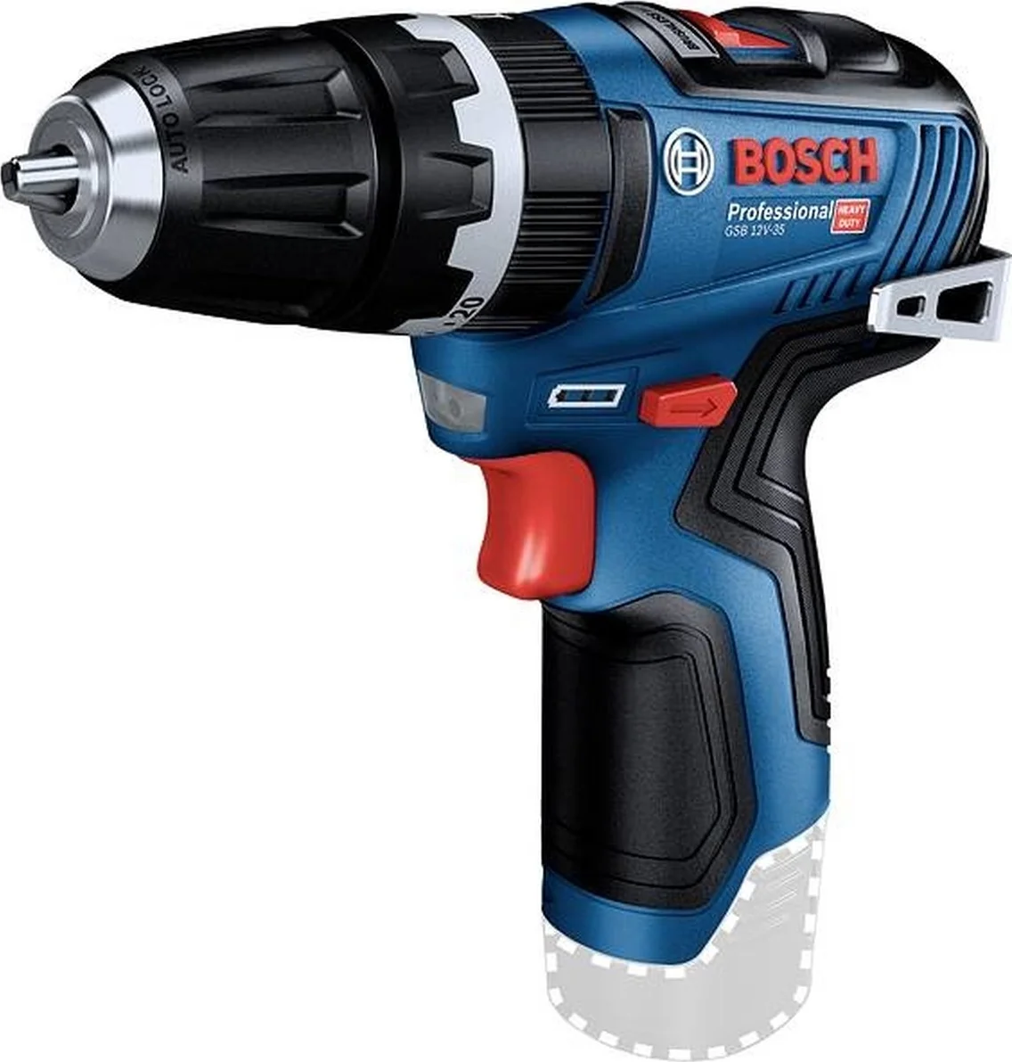 Bosch Professional GSB 12V-35 Accu klop-/schroefboormachine 12V Basic Body in L-Boxx - 06019J9001