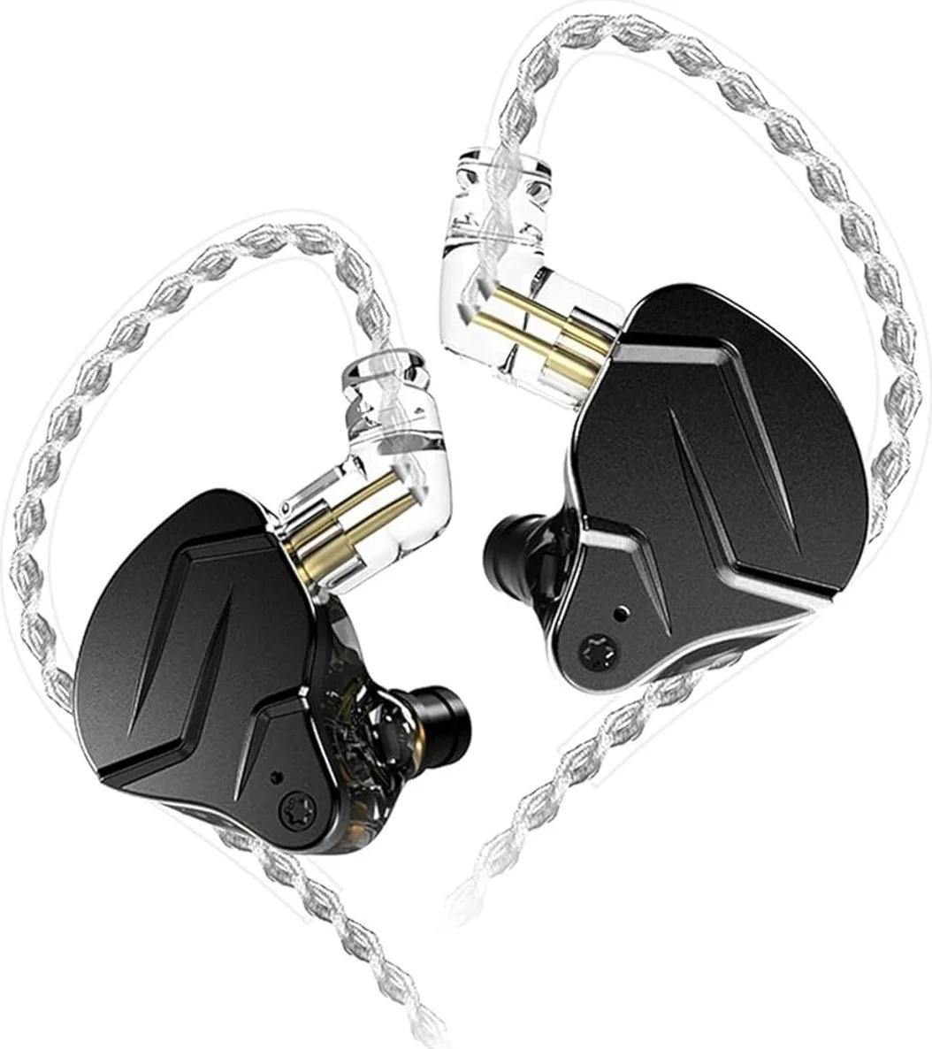 KZ ZSN PRO X - In-Ear Monitors - IEM - Muziek & Gaming Oortjes - Oordoppen - Verwisselbare Kabel - Hybride Drivers - Ergonomisch Design – Zwart