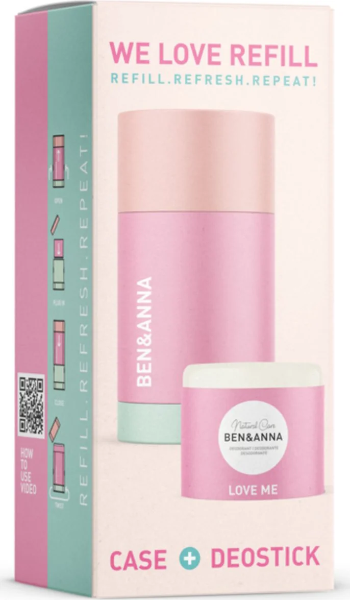 Ben & Anna Love Me Case + Deostick Refill 40GR