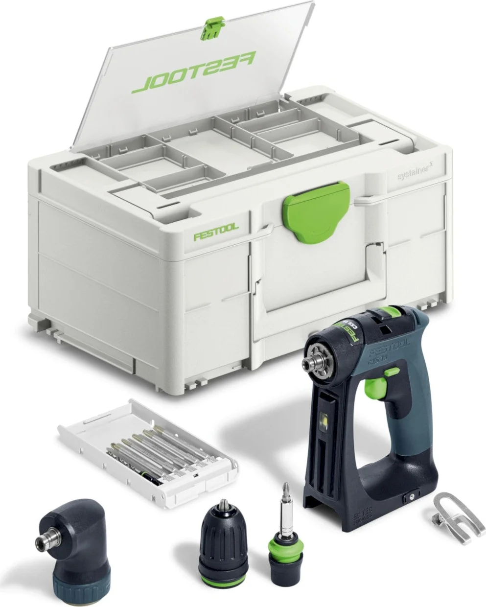 Festool CXS 18-Basic-Set Accu Schroefboormachine 18V Basic Body in Systainer - 577333
