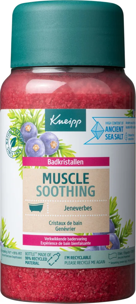Kneipp Badkristallen Muscle Soothing Jeneverbes 600 gr