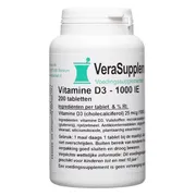 VeraSupplements Vitamine D3 25mcg 200TB