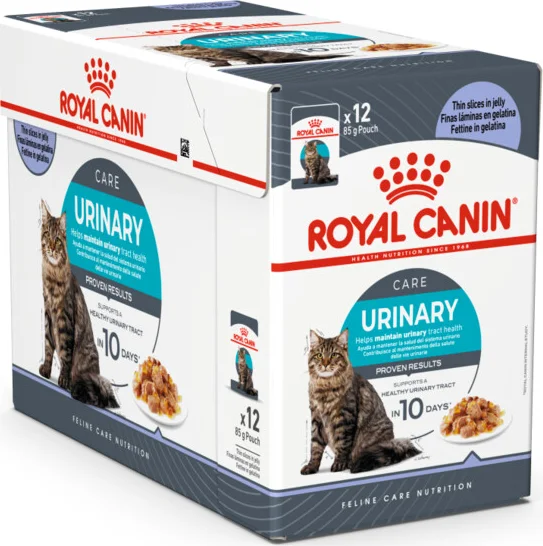 12x Royal Canin Urinary Care Jelly Kattenvoer Nat 85 gr