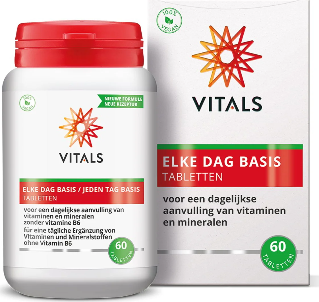 Vitals Elke Dag Basis Tabletten 60TB