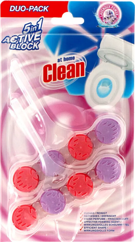 At Home Toiletblok Lavendel 2 stuks