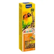 Vitakraft Agapornis Kracker 2 in 1 Honing 2 stuks
