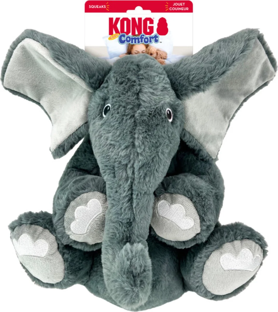 Kong Comfort Kiddos Jumbo Olifant XL