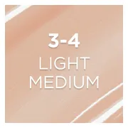 3x L'Oréal True Match Nude Getint Serum 3-4 Light Medium 30 ml