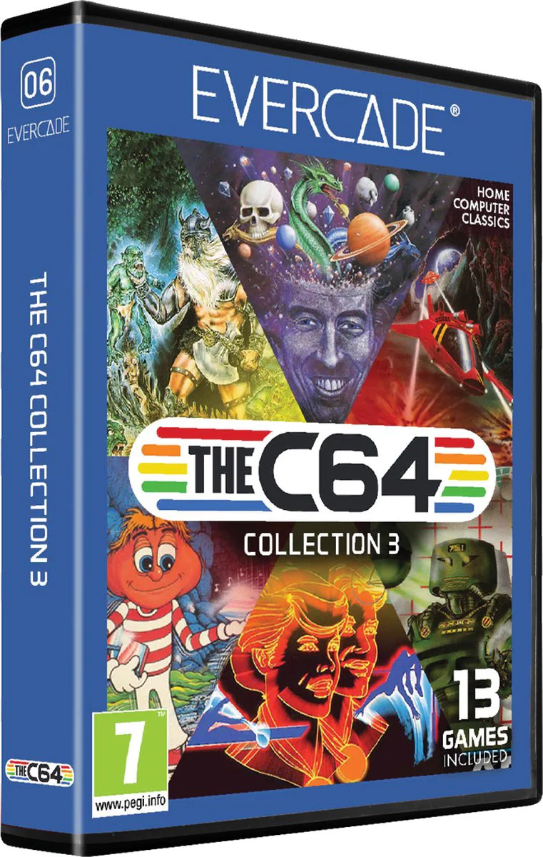 Evercade C64 Home Computer Classics - cartridge 3 (13 games)