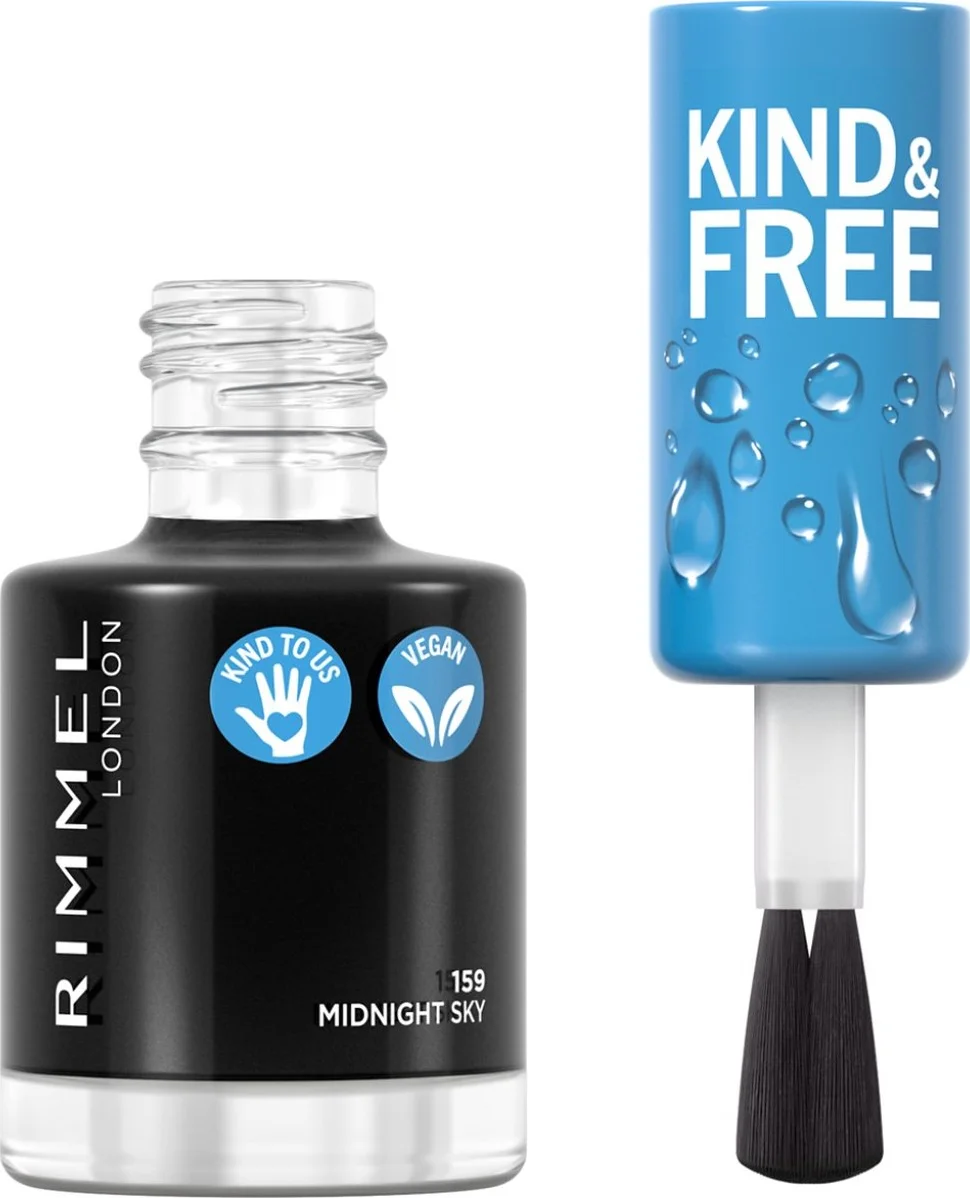 Rimmel KIND & FREE Vegan Nagellak 159 Midnight Sky 8 ml