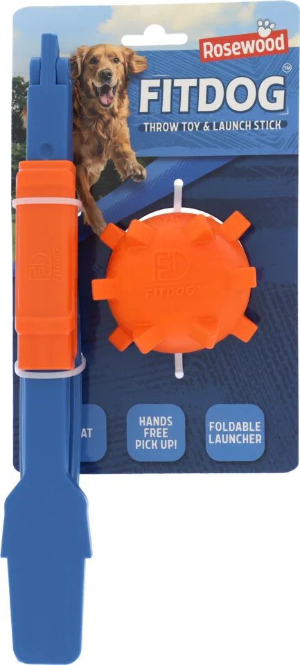 Rosewood Fitdog Ball With Launcher