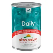 48x Almo Nature Daily Menu Hondenvoer Nat Rund 400 gr