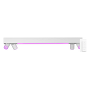 Philips Hue Centris Opbouwspot White and Color - Wit - Rechthoek - 4-spots + Dimmer