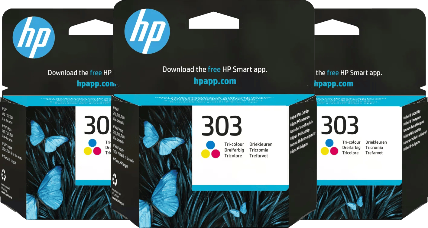 HP 303 Cartridge Kleur (3 stuks)