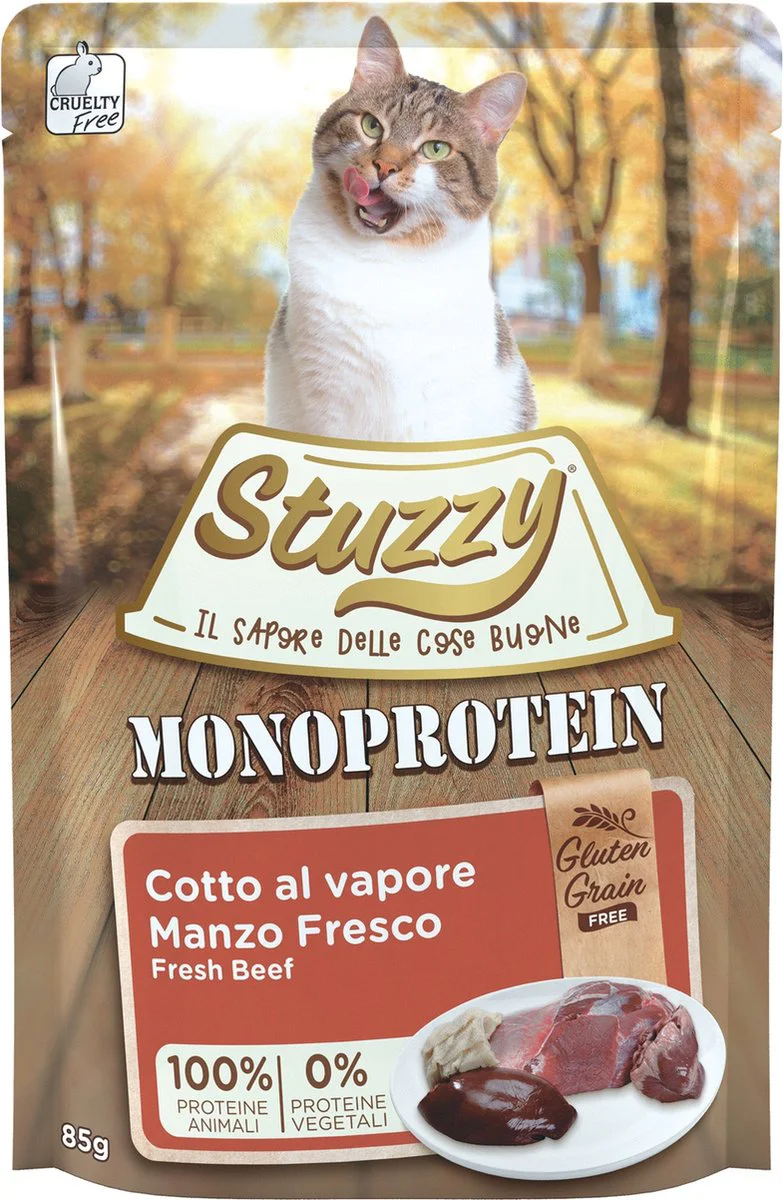 Stuzzy Kattenvoer Monoprotein Rund 85 gr