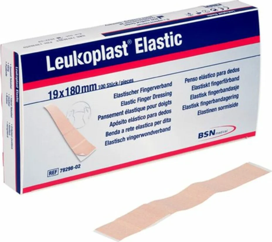 3x Leukoplast Vinger19x180mm 100 stuks