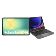 Samsung Galaxy Tab S10 FE 10,9 inch 256GB Wifi Zilver + Toetsenbord Hoes QWERTY