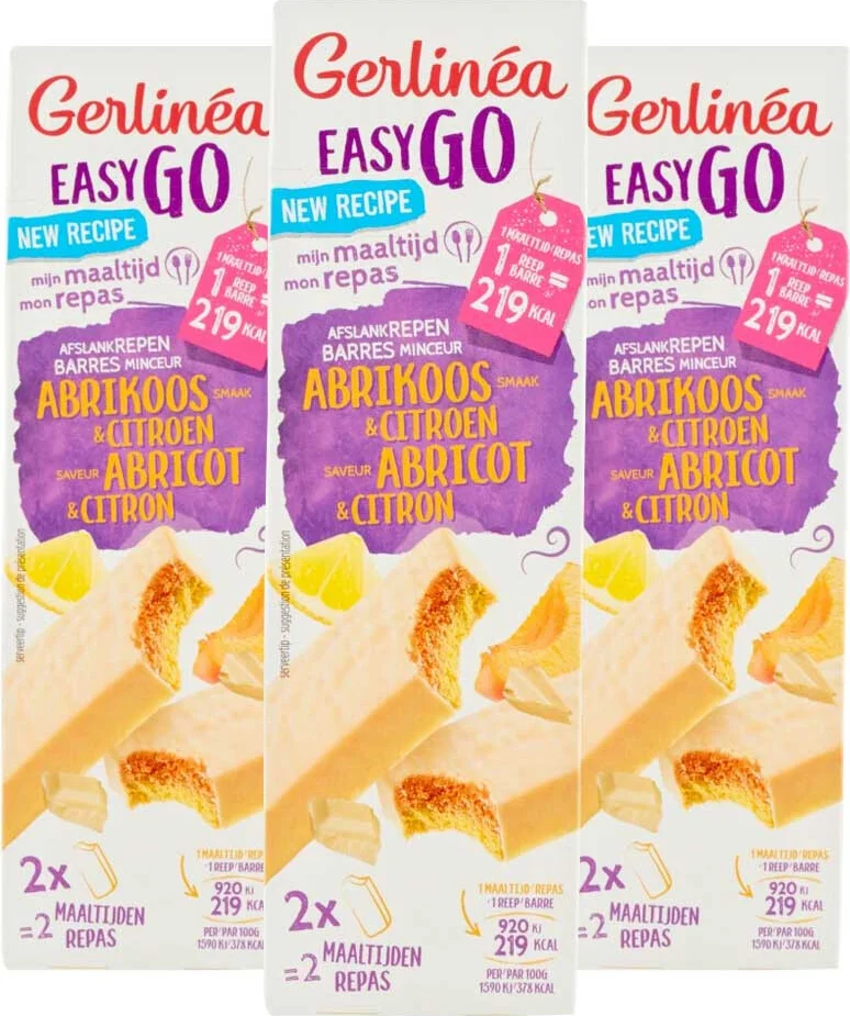 3x Gerlinea Repen Abrikoos & Citroen 2x58 gr