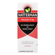 Natterman Noscasan 15 mg bij prikkelhoest of droge hoest Tabletten 20ST