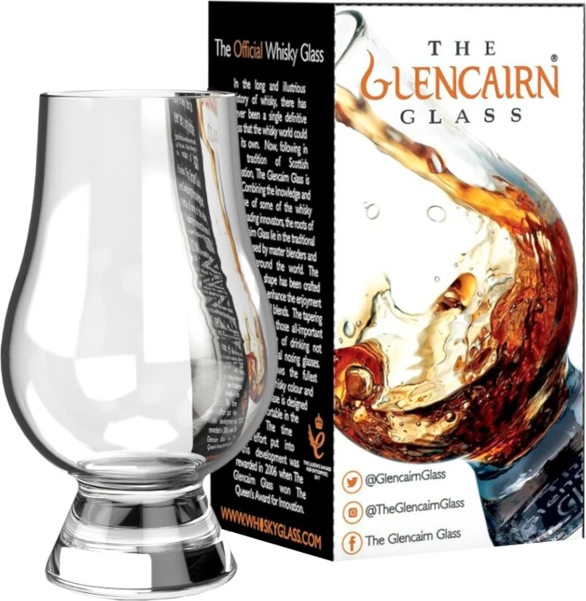 Glencairn Whiskey Glas / Tasting Glas 200 ml
