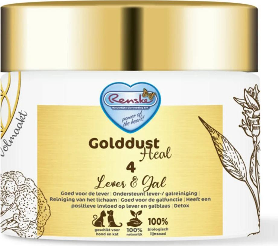 Renske Golddust Heal 4 Lever & Gal 250 gr