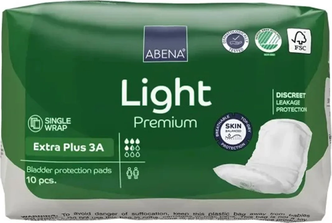 Abena Light Premium Extra Plus 3A Inlegverband 10ST