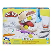 Play-Doh Top Tandarts Speelset - Boetseerklei - 8 Play-Doh potjes - Knutselen voor kinderen