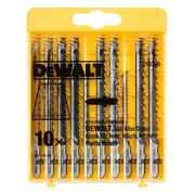 DeWALT DT2290 Decoupeerzaagbladenset voor hout 10-delig
