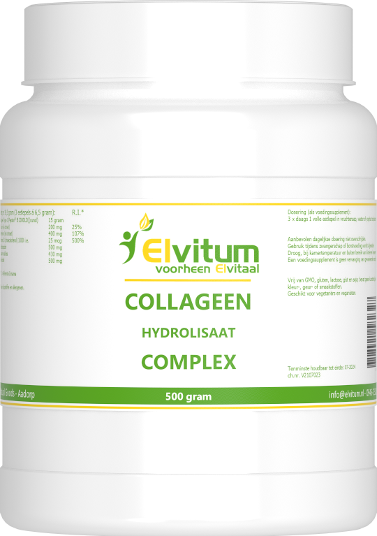 Elvitum Collageen Hydrolysaat Complex 500GR