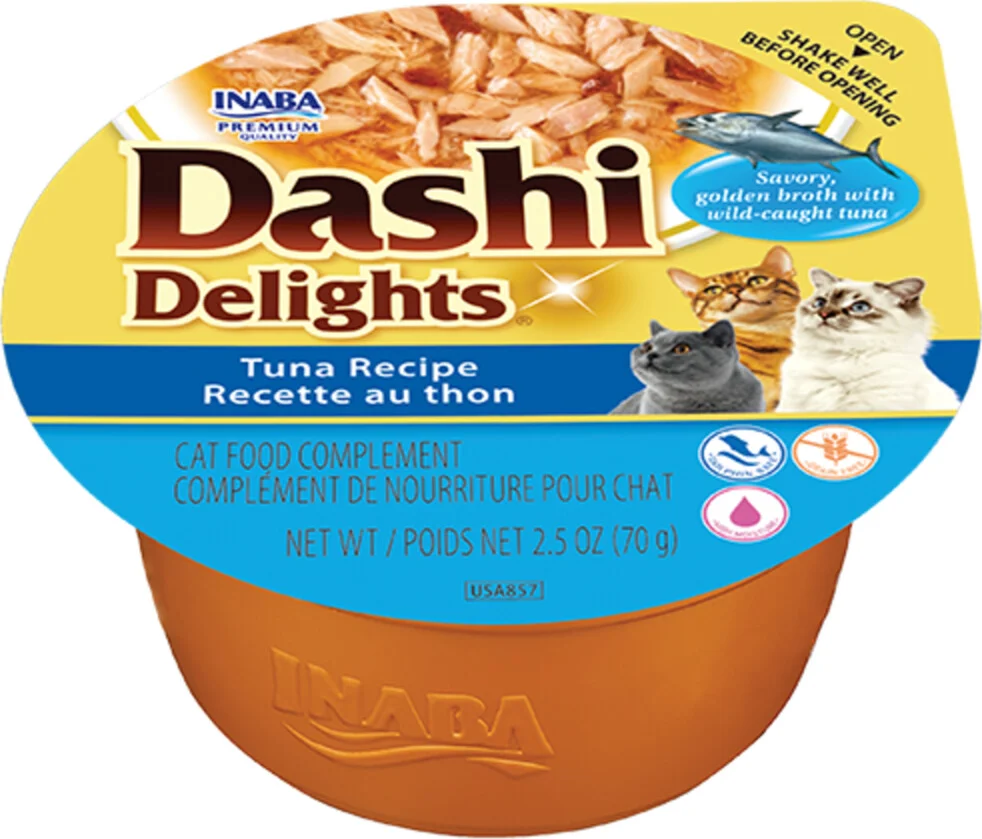 Ciao Kattenvoer Nat Dashi Delights Bouillon Tuna 70 gr