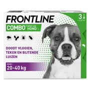 Frontline Combo Spot On Anti Vlooien en Teken Druppels Hond L 3 pipetten