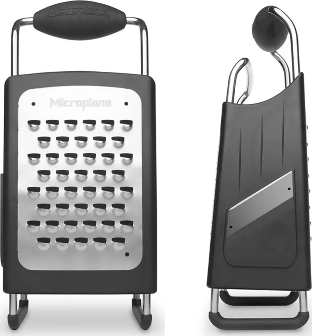 Microplane Rasp Boxgrater - Fijn / Medium Ribbon / Extra Grof