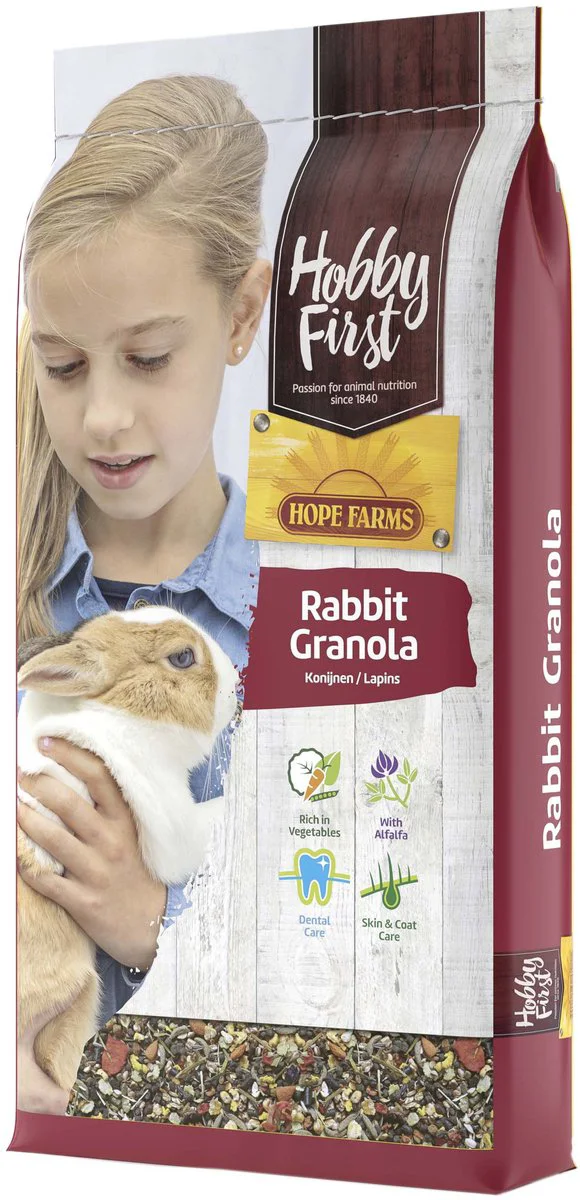 HobbyFirst Hope Farms Konijn Granola 10 kg