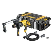 DeWALT D25135K Combihamer SDS-Plus + snelwisselboorkop + stofafzuigtelescoop 800W in ToughSystem