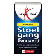 3x Lucovitaal Stoelgang Sennavrij 60 tabletten