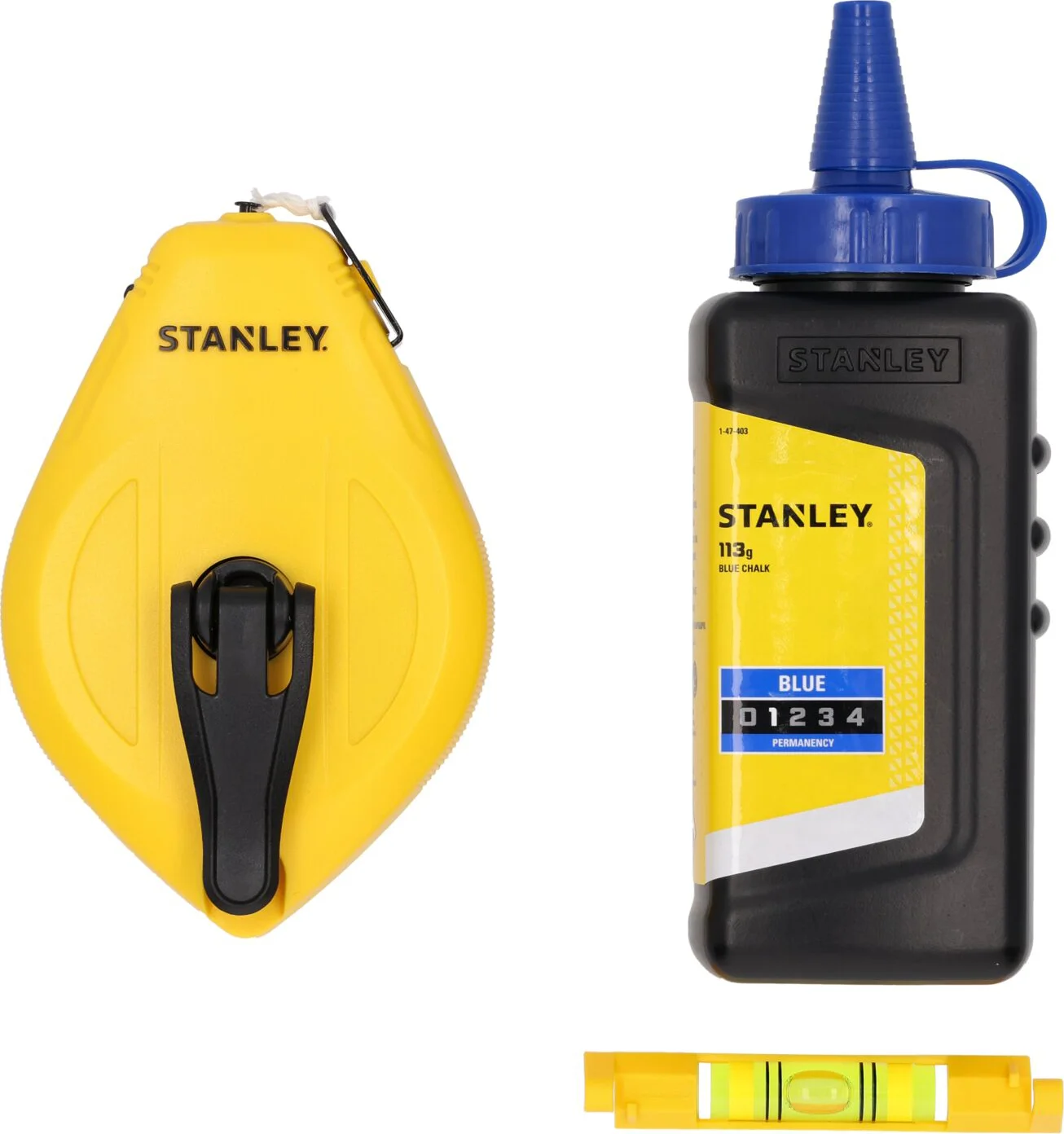 Stanley STHT47113-0 Slaglijnmolenkit (1:1 ABS + blauw + waterpas)