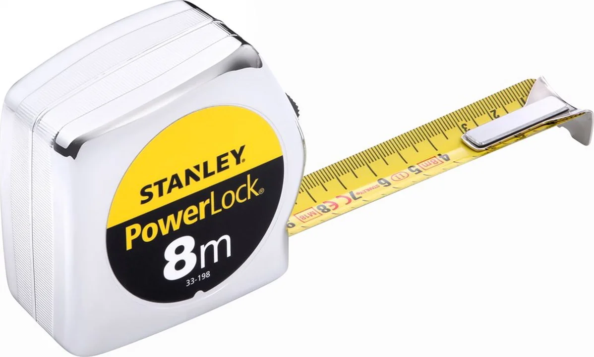Stanley 0-33-198 Rolbandmaat Powerlock 8m - 25mm